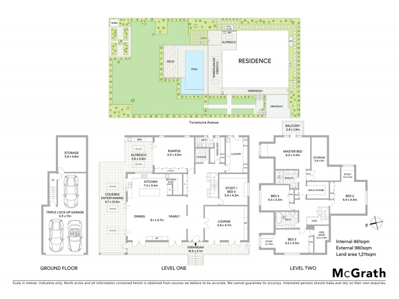 43 Turramurra Avenue, Turramurra NSW 2074 Floorplan