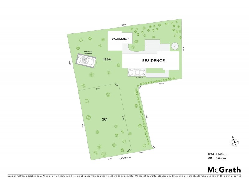 201 & 199A Kildare Road, Blacktown NSW 2148 Floorplan