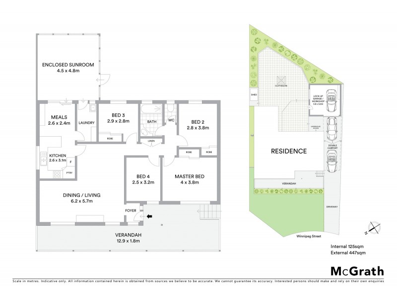 25 Winnipeg Street, Seven Hills NSW 2147 Floorplan