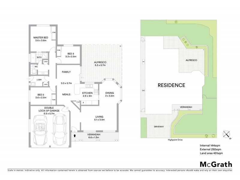22 Highpoint Drive, Blacktown NSW 2148 Floorplan