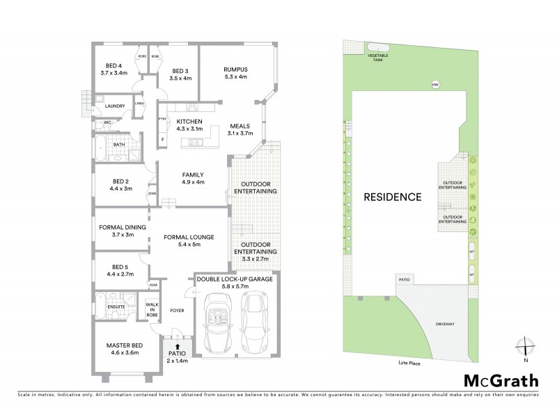 4 Lyte Place, Prospect NSW 2148 Floorplan