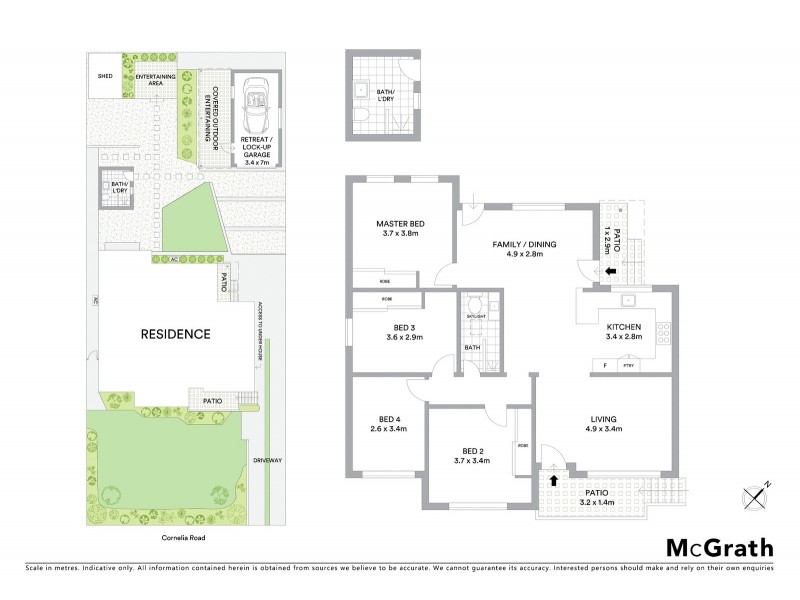 191 Cornelia Road, Toongabbie NSW 2146 Floorplan