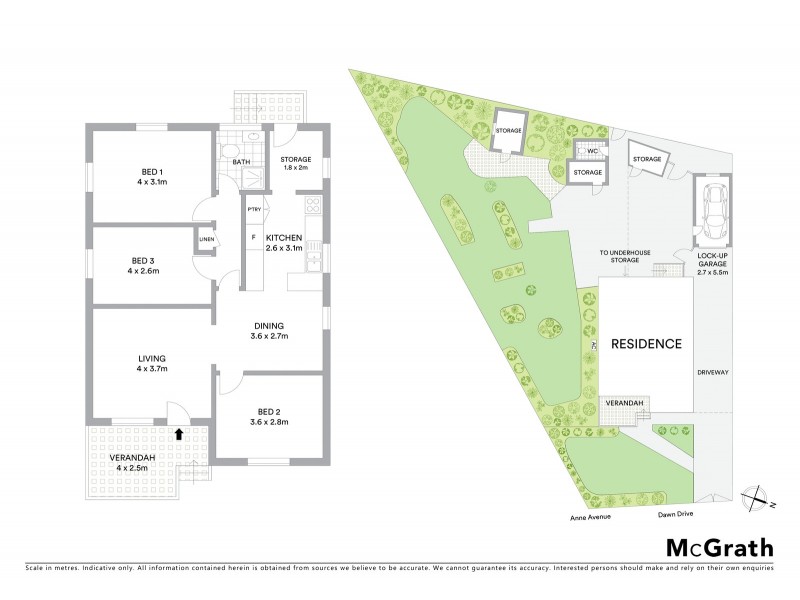 72 Dawn Drive, Seven Hills NSW 2147 Floorplan