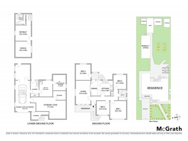 105 Mort Street, Blacktown NSW 2148 Floorplan