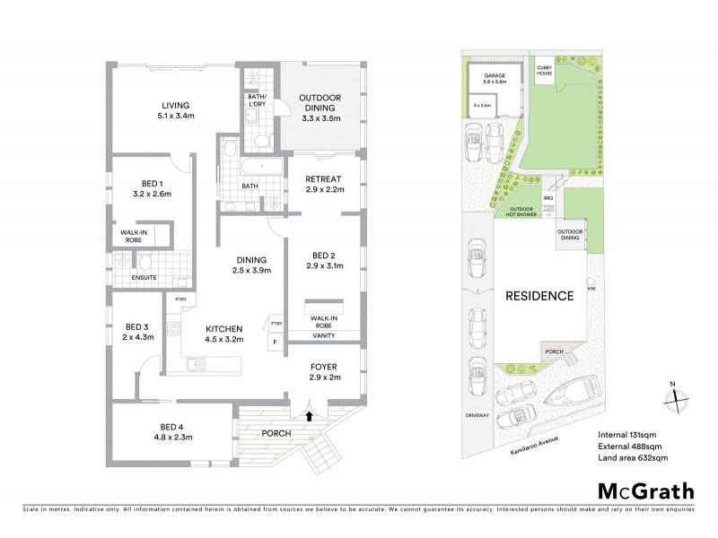 19 Kamilaroo Avenue, Lake Munmorah NSW 2259 Floorplan