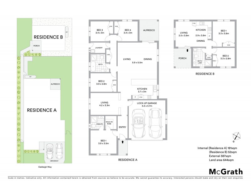 8 Oakleigh Way, Morisset NSW 2264 Floorplan