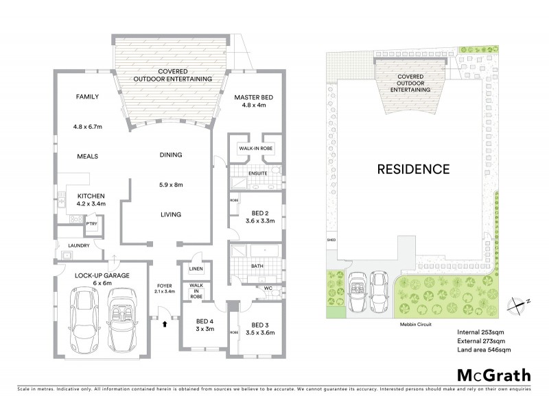 29 Mebbin Circuit, Woongarrah NSW 2259 Floorplan