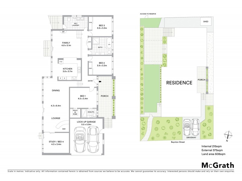 9 Baynton Street, Norah Head NSW 2263 Floorplan