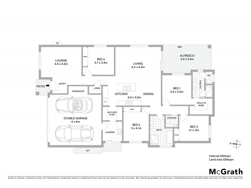 54 Settlers Road, Wadalba NSW 2259 Floorplan