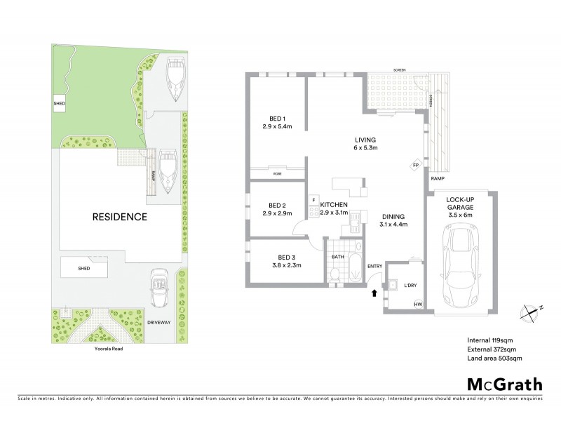 8 Yoorala Road, Yarrawonga Park NSW 2264 Floorplan