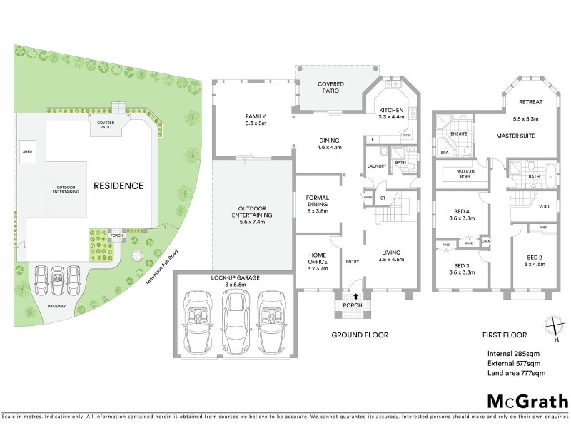 3 Mountain Ash Road, Hamlyn Terrace NSW 2259 Floorplan