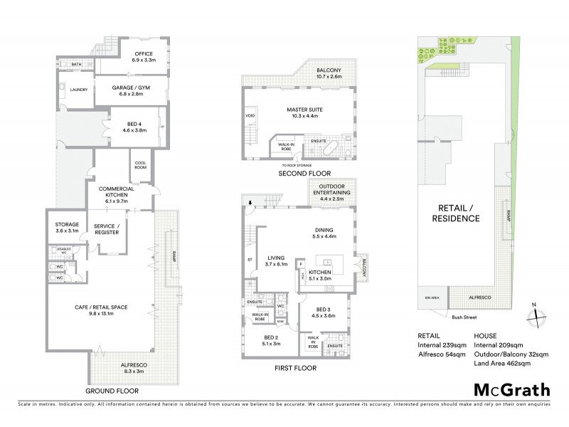 8 Bush Street, Norah Head NSW 2263 Floorplan