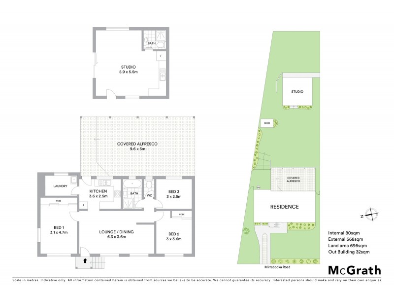 9 Mirrabooka Road, Mirrabooka NSW 2264 Floorplan