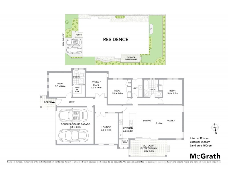 101 Louisiana Road, Hamlyn Terrace NSW 2259 Floorplan