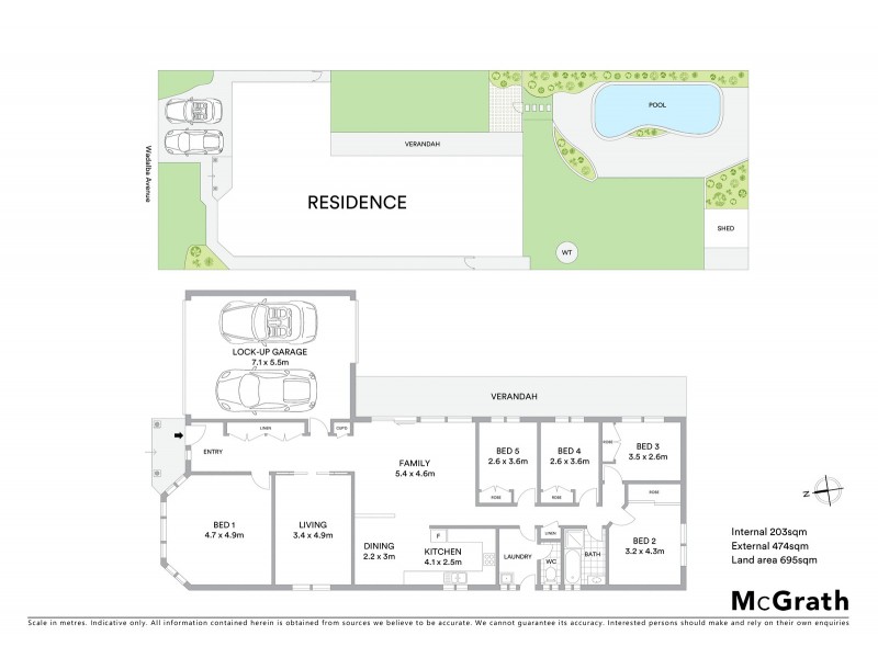 28 Wadalba Avenue, Lake Haven NSW 2263 Floorplan