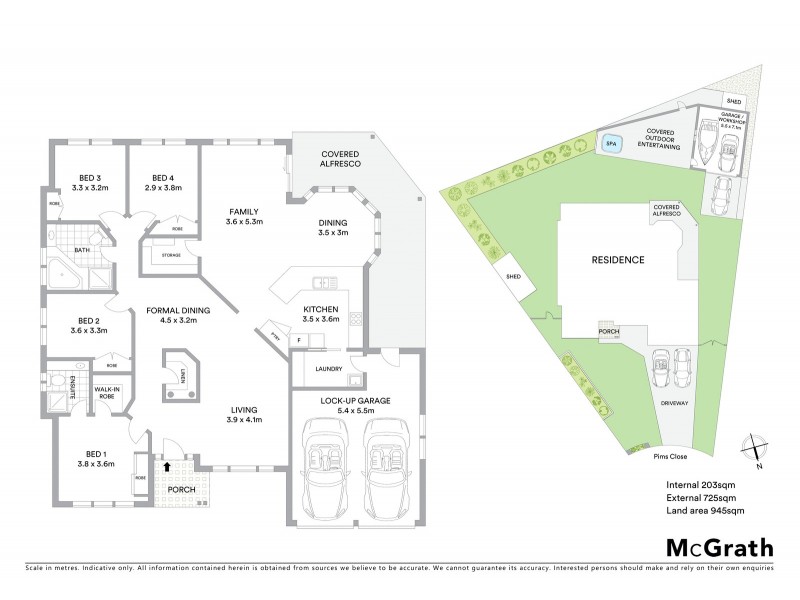24 Pims Close, Bonnells Bay NSW 2264 Floorplan