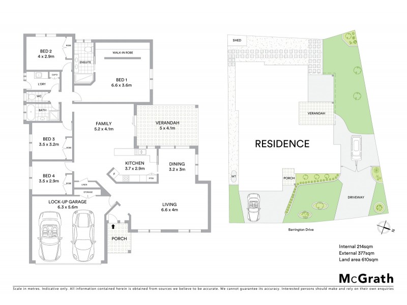 50 Barrington Drive, Woongarrah NSW 2259 Floorplan