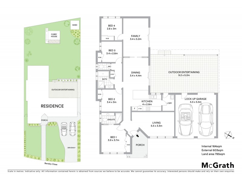 18 Bensley Close, Lake Haven NSW 2263 Floorplan