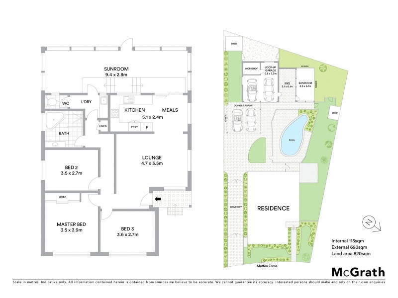 30 Matfen Close, Maryland NSW 2287 Floorplan
