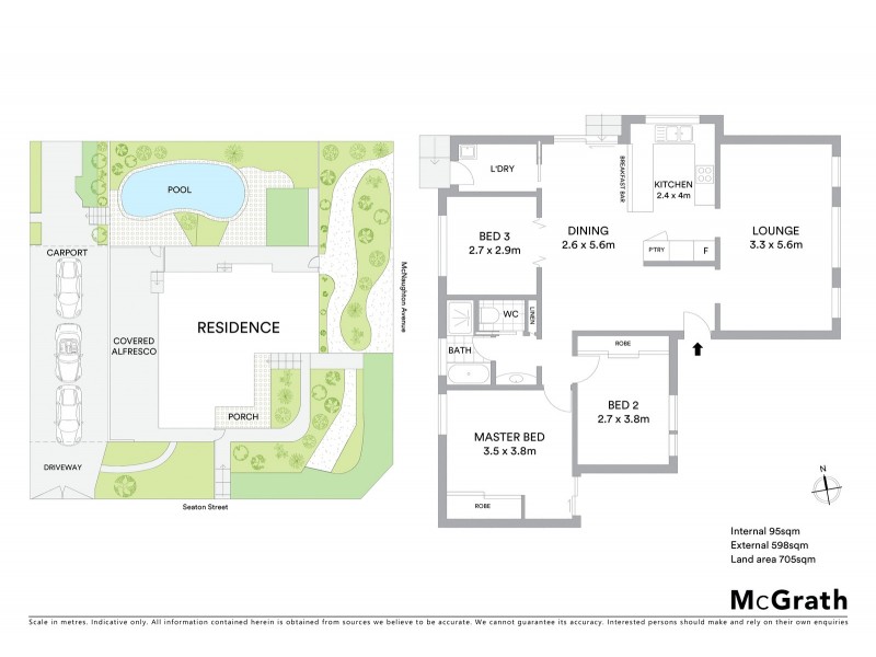 43 Seaton Street, Maryland NSW 2287 Floorplan