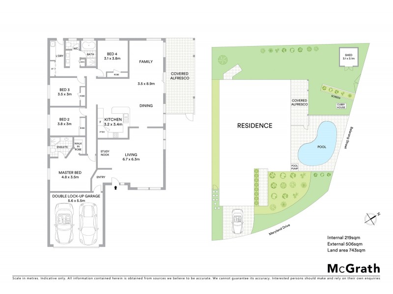 253 Maryland Drive, Maryland NSW 2287 Floorplan