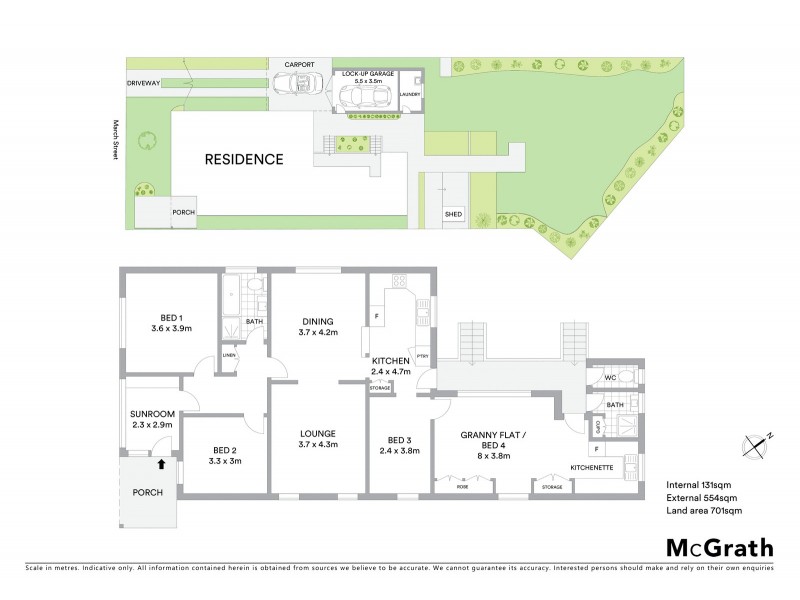 4 March Street, Kotara NSW 2289 Floorplan