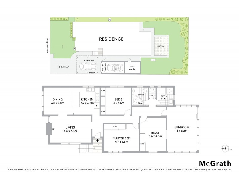 48 Gregory Parade, Kotara NSW 2289 Floorplan