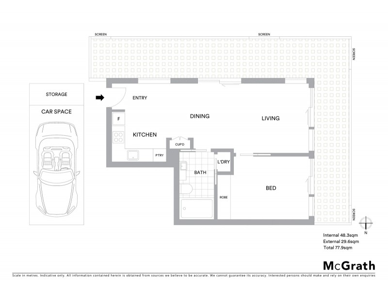 510/220 Bay Road, Sandringham VIC 3191 Floorplan