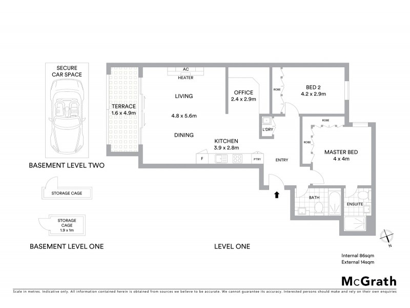 110/18-34 Station Street, Sandringham VIC 3191 Floorplan