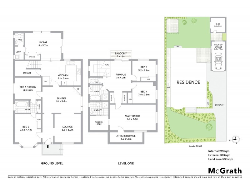 20 Amelia Street, Mckinnon VIC 3204 Floorplan