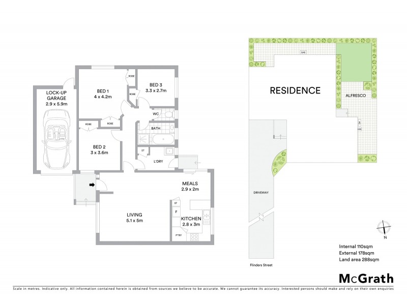 2/88 Flinders Street, Mentone VIC 3194 Floorplan
