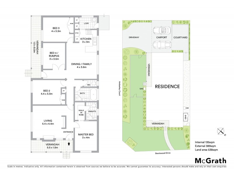 12 Amberley Court, Wantirna VIC 3152 Floorplan