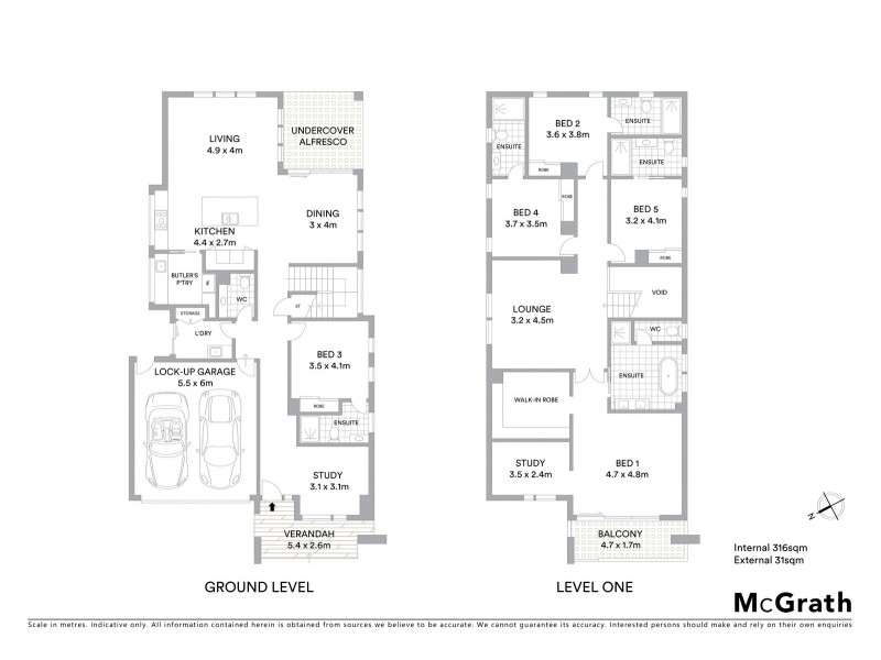 9 Archer Grove, Doncaster VIC 3108 Floorplan