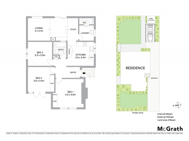 18 Bendigo Street, Geelong West VIC 3218 Floorplan