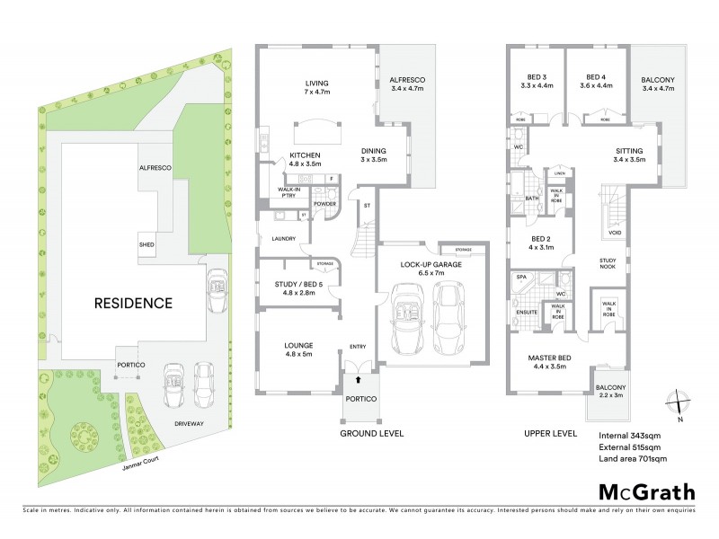 15 Janmar Court, Grovedale VIC 3216 Floorplan