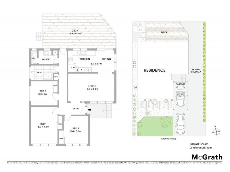 1/70 Ruhamah Avenue, Bell Post Hill VIC 3215 Floorplan