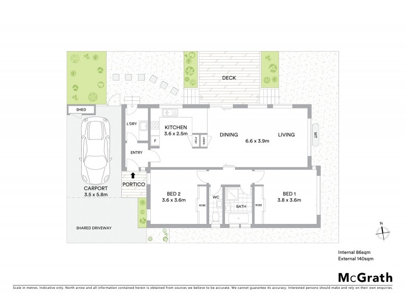 2/11 Gibbs Street, Newcomb VIC 3219 Floorplan