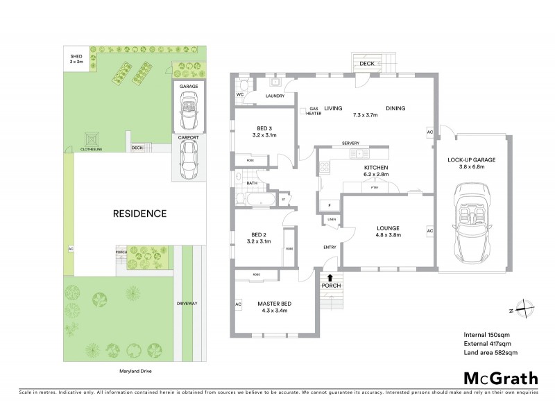 34 Maryland Drive, Corio VIC 3214 Floorplan