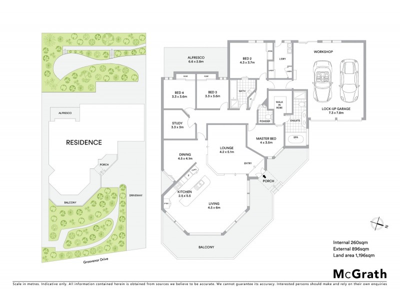 18 Grosvenor Drive, Wandana Heights VIC 3216 Floorplan