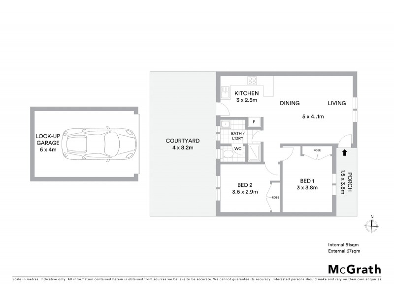 2/2A Ballater Avenue, Newtown VIC 3220 Floorplan