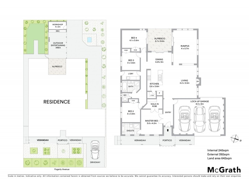 42 Fogarty Avenue, Highton VIC 3216 Floorplan