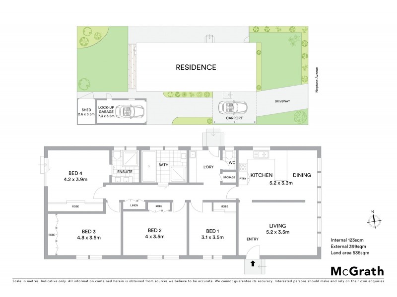 28 Neptune Avenue, Newcomb VIC 3219 Floorplan
