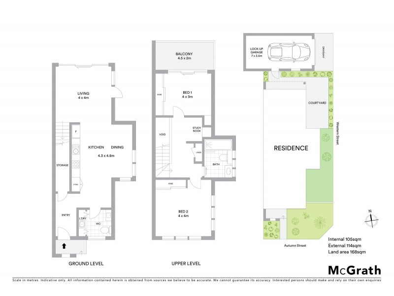 1/50 Autumn Street, Geelong West VIC 3218 Floorplan