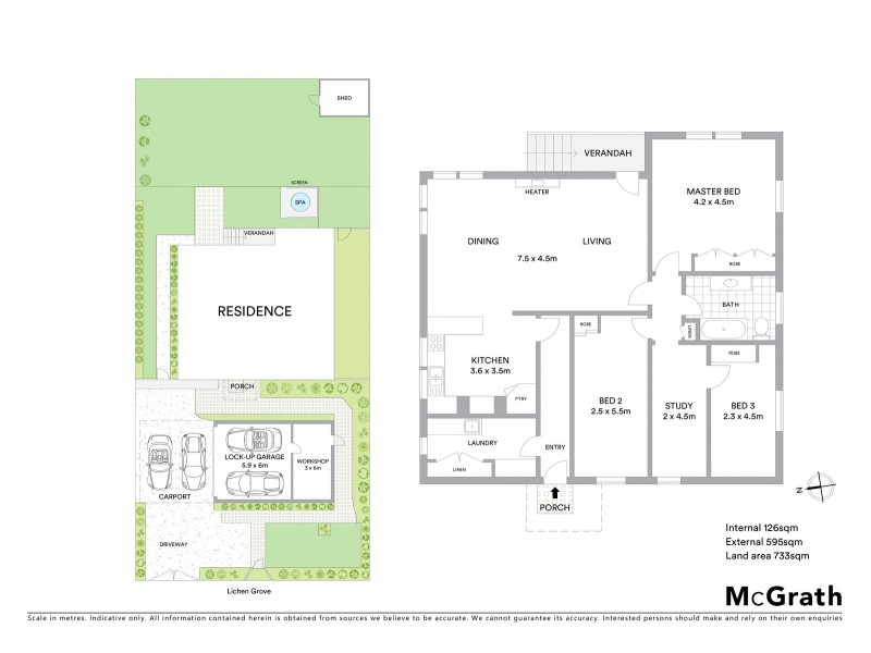 1A Lichen Grove, Highton VIC 3216 Floorplan