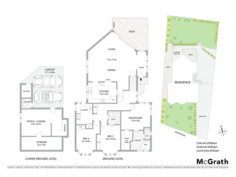 4 Jinjella Road, Highton VIC 3216 Floorplan