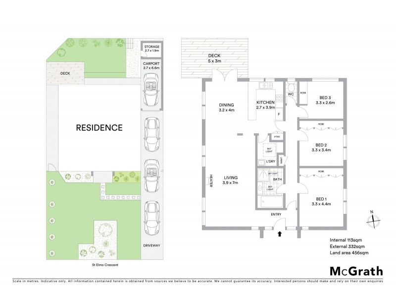 11B St Elmo Crescent, Highton VIC 3216 Floorplan