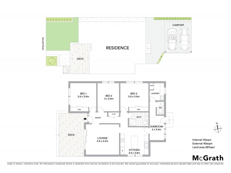 1/34 Saywell Street, North Geelong VIC 3215 Floorplan