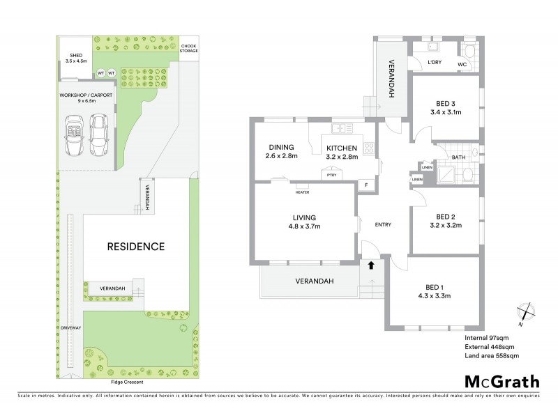 64 Fidge Crescent, Breakwater VIC 3219 Floorplan
