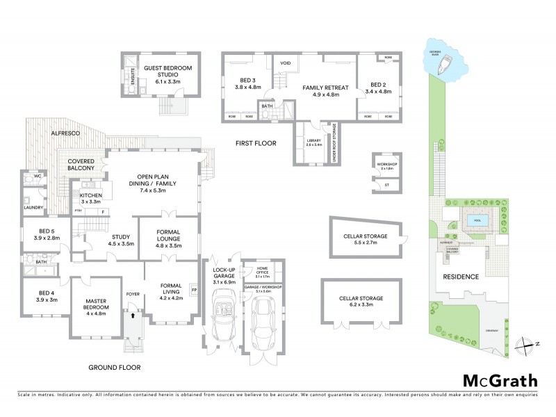 169 The Promenade, Sans Souci NSW 2219 Floorplan