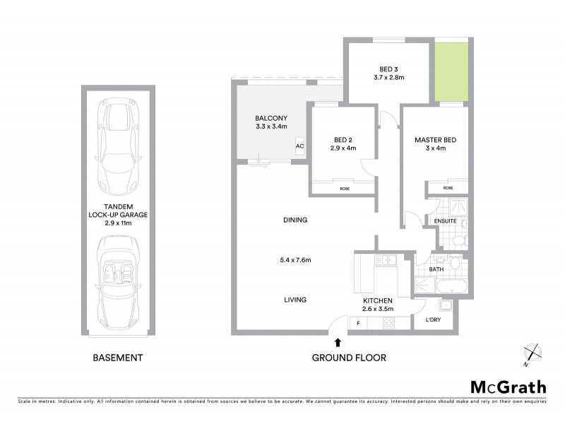3/57 Carrington Avenue, Hurstville NSW 2220 Floorplan